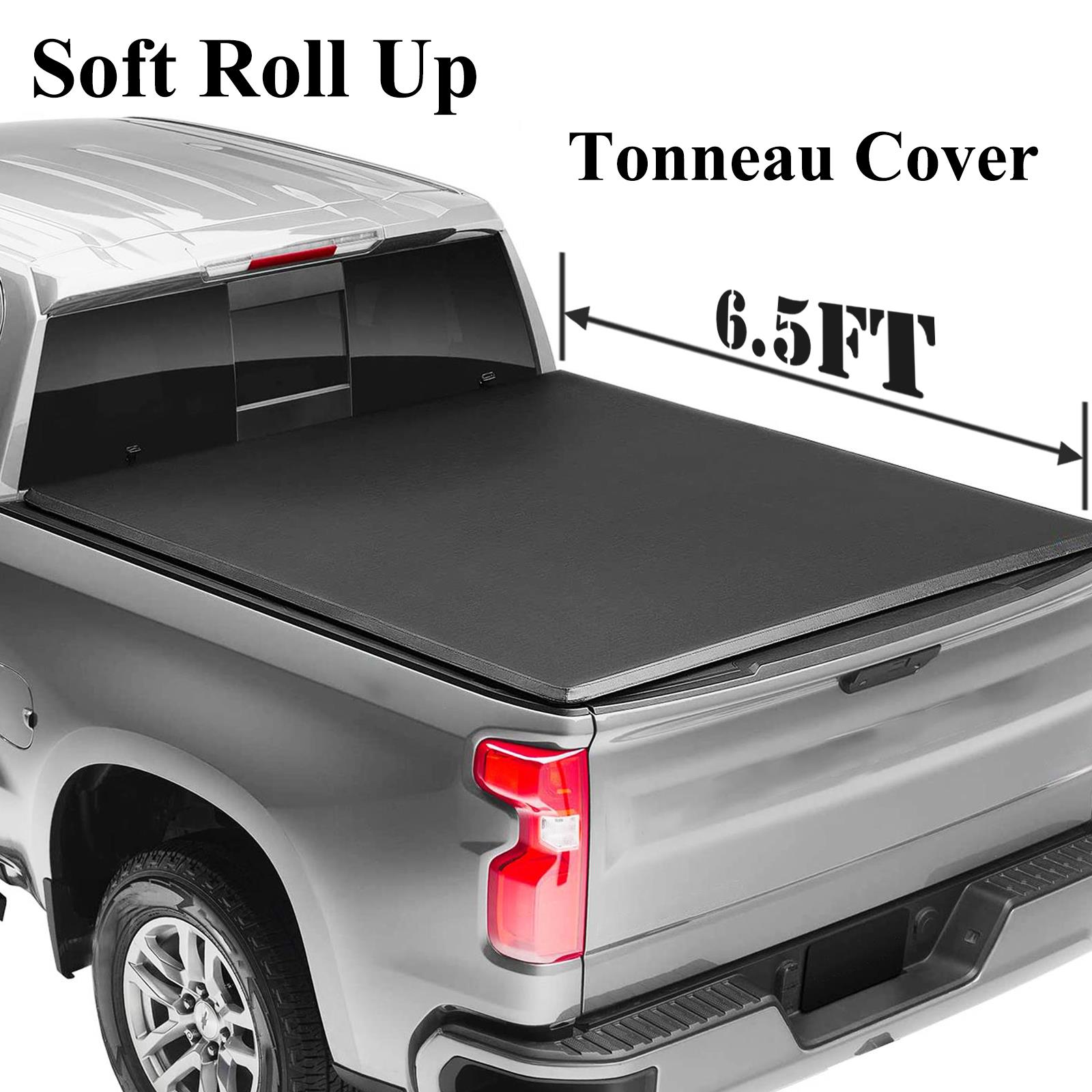 For 19881998 Chevy Silverado / GMC Sierra 6.5' Bed Soft RollUp