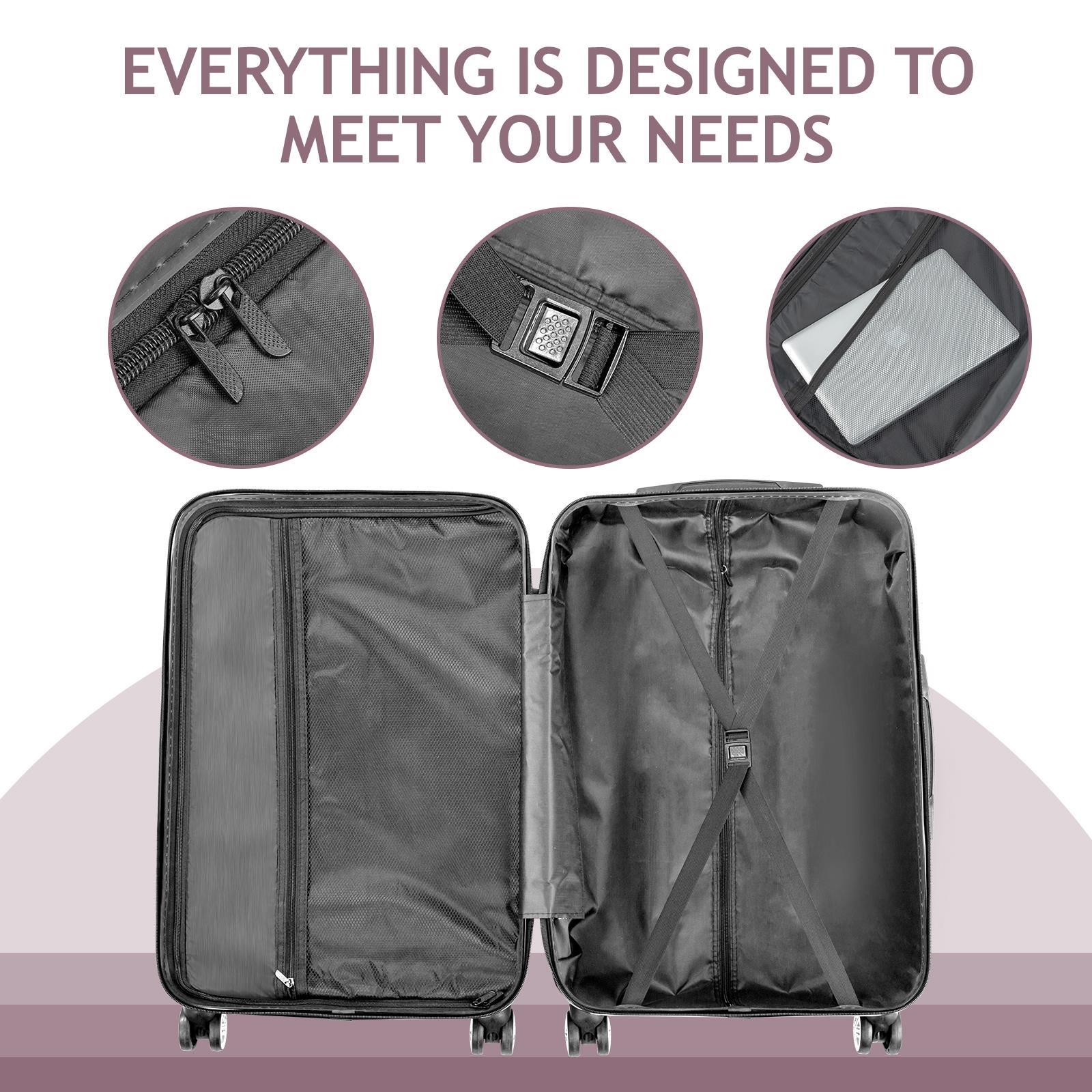 multi compartment carry on luggage