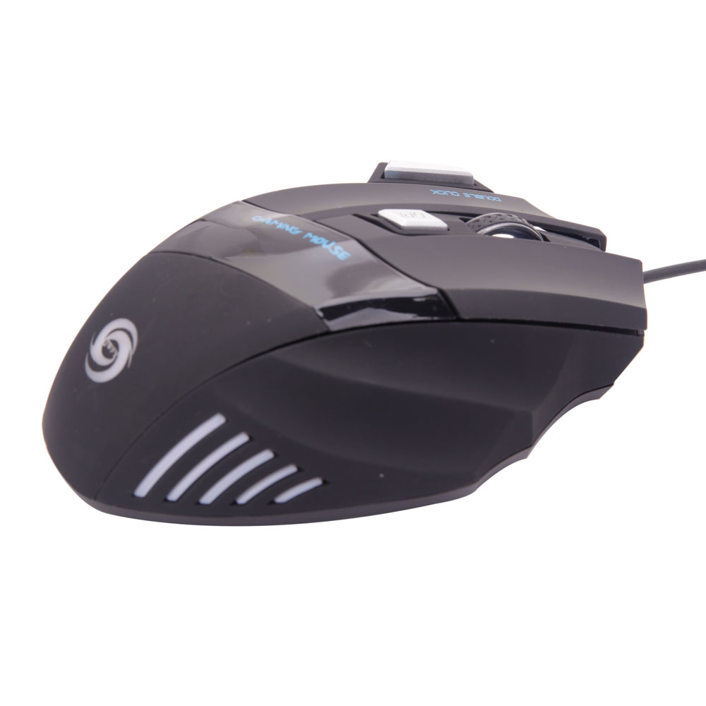 Lot 2 LED Optical 5500 DPI 7 Button USB Wired Gaming Mouse Mice For Pro Gamer PC