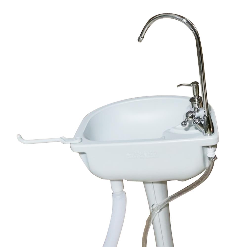 Portable Camping Wash Basin 19L Water Tank with Faucet+Pipe Joint