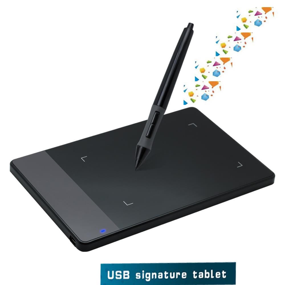 USB Huion 420 Art Design Graphics Drawing Tablet Pad 4" x 2.23