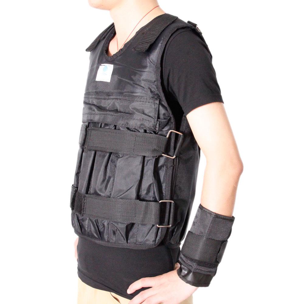 Adjustable Workout Weight 44LB 20KG Weighted Vest Exercise Training