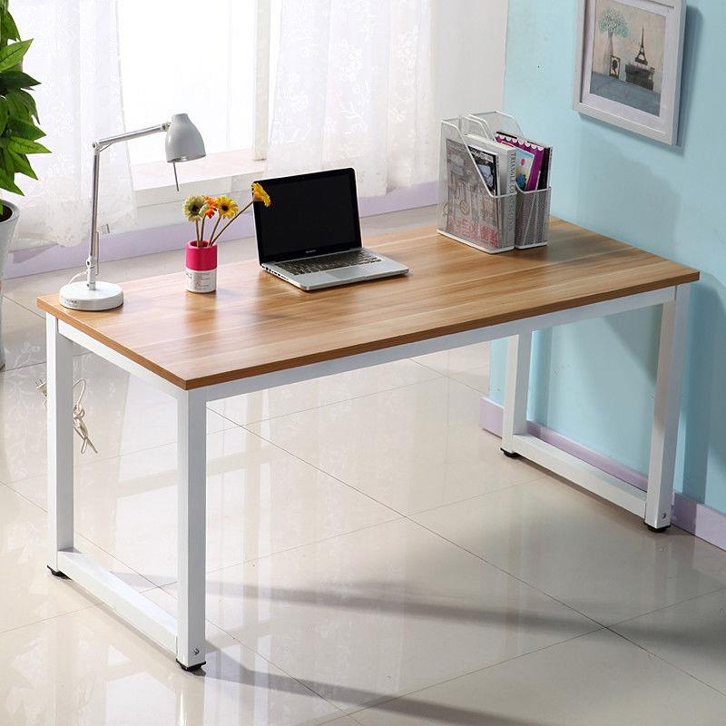 Wood Computer Desk PC Laptop Table Study Workstation Home Office