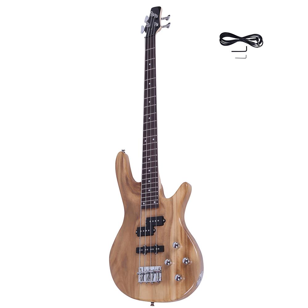 New Basswood 24 Frets Right Handed 4 Strings Electric Bass Guitar eBay