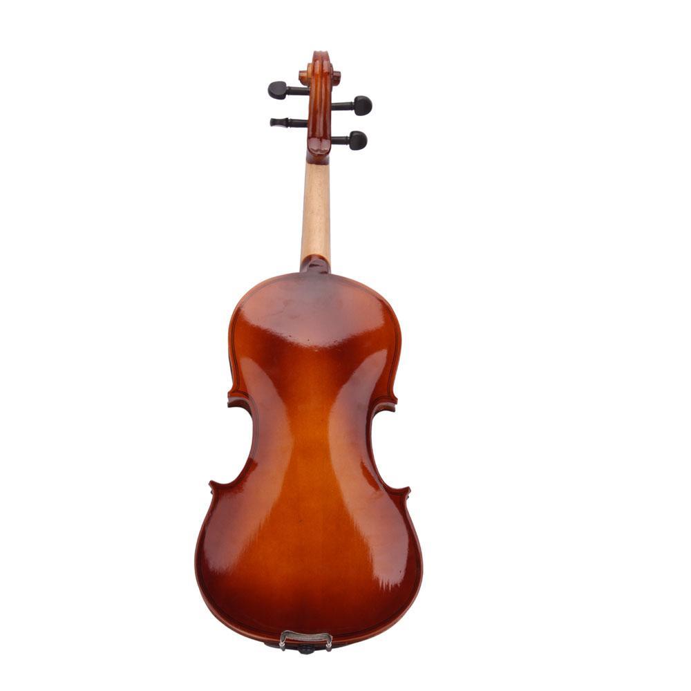 New 4/4 Full Size Natural Color Acoustic Violin w/ Case Bow Rosin