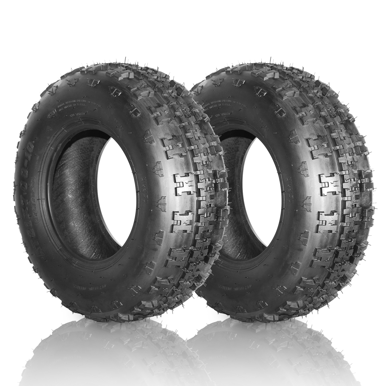 2* Front ATV Tires AT 21x7x10 4 PLY BIAS for Honda TRX450R