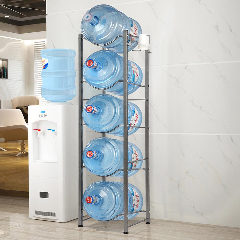 3//4//5 Layer Water Cooler Jug Rack 5 Gallon Water Bottle Storage Rack Detachable