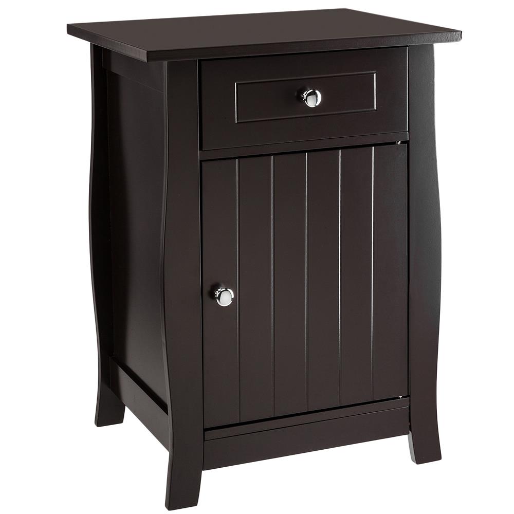 Single Drawer Bedside Table Night Stand Storage Unit Cabinet