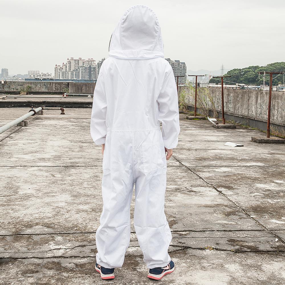 Full Body Polyester Beekeeping Coverall Suit Cotton Anti Sting Bee Keeping XXL
