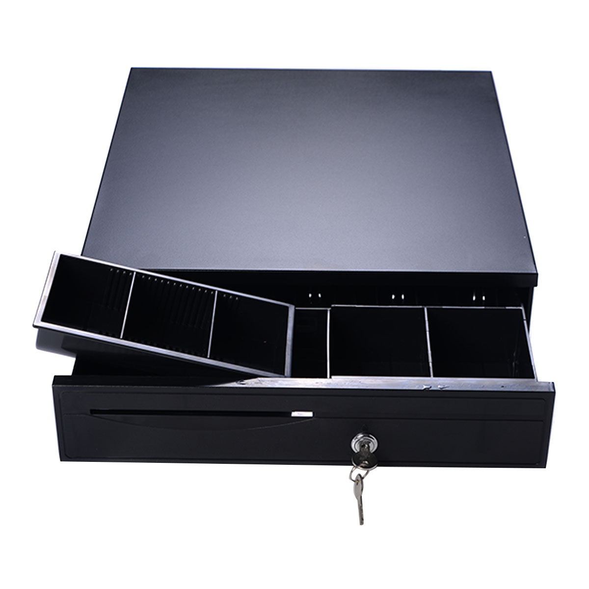 Cash Register Drawer Box 4/5 Bill 5 Coin Tray Compatible Works POS