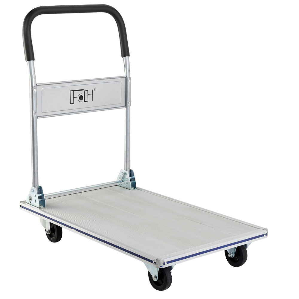Best Choice Products 660lbs Platform Cart Folding Dolly Foldable