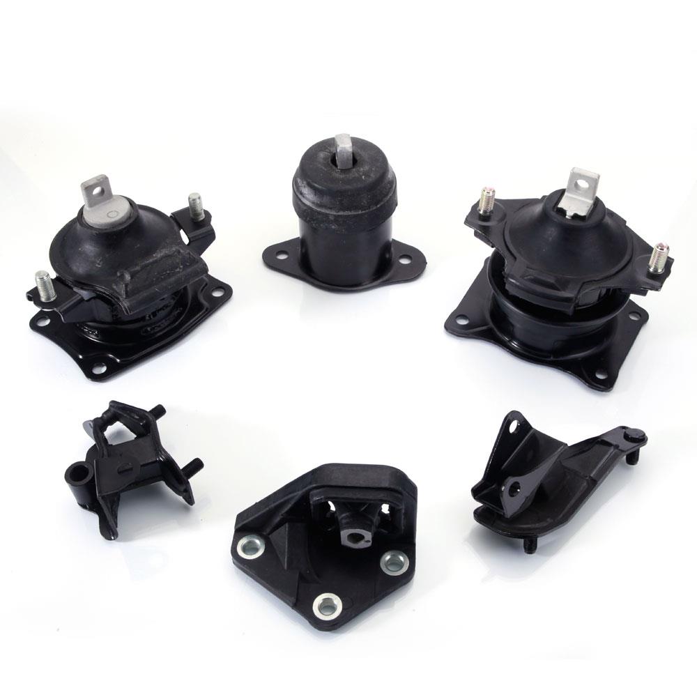 Mount Set 6PCS 2003-2007 For Honda Accord 2.4L Auto M060 Engine Motor /& Trans
