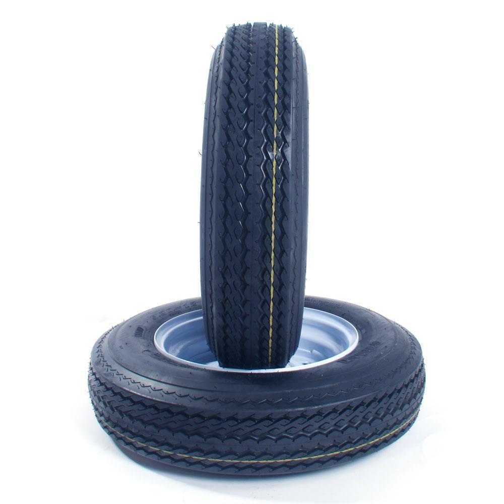 5.3012 5Lug millionparts White Rim Trailer tires Tubeless 2Qty Diameter 12" eBay