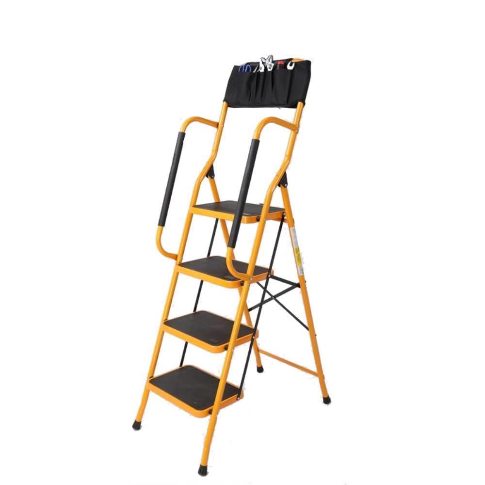TOOLITIN 2 Step Ladder, Folding Step Stool With Wide Anti-Slip Pedal