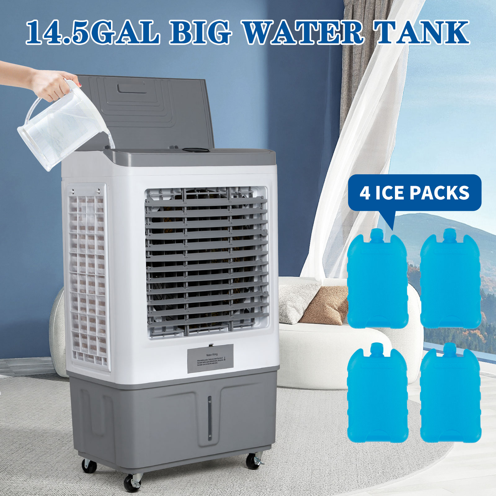 Portable Evaporative Best Evaporative Air Cooler 2018 Chillwell