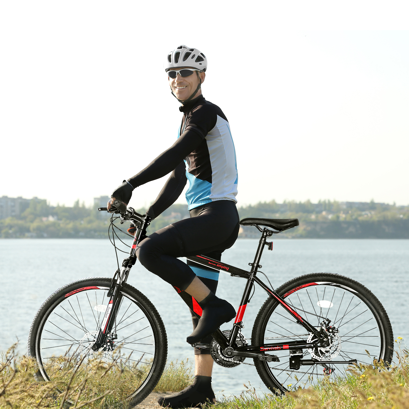 26 inch Tire Mountain Bike 21 Speed Bicycle High-Tensile Frame MTB