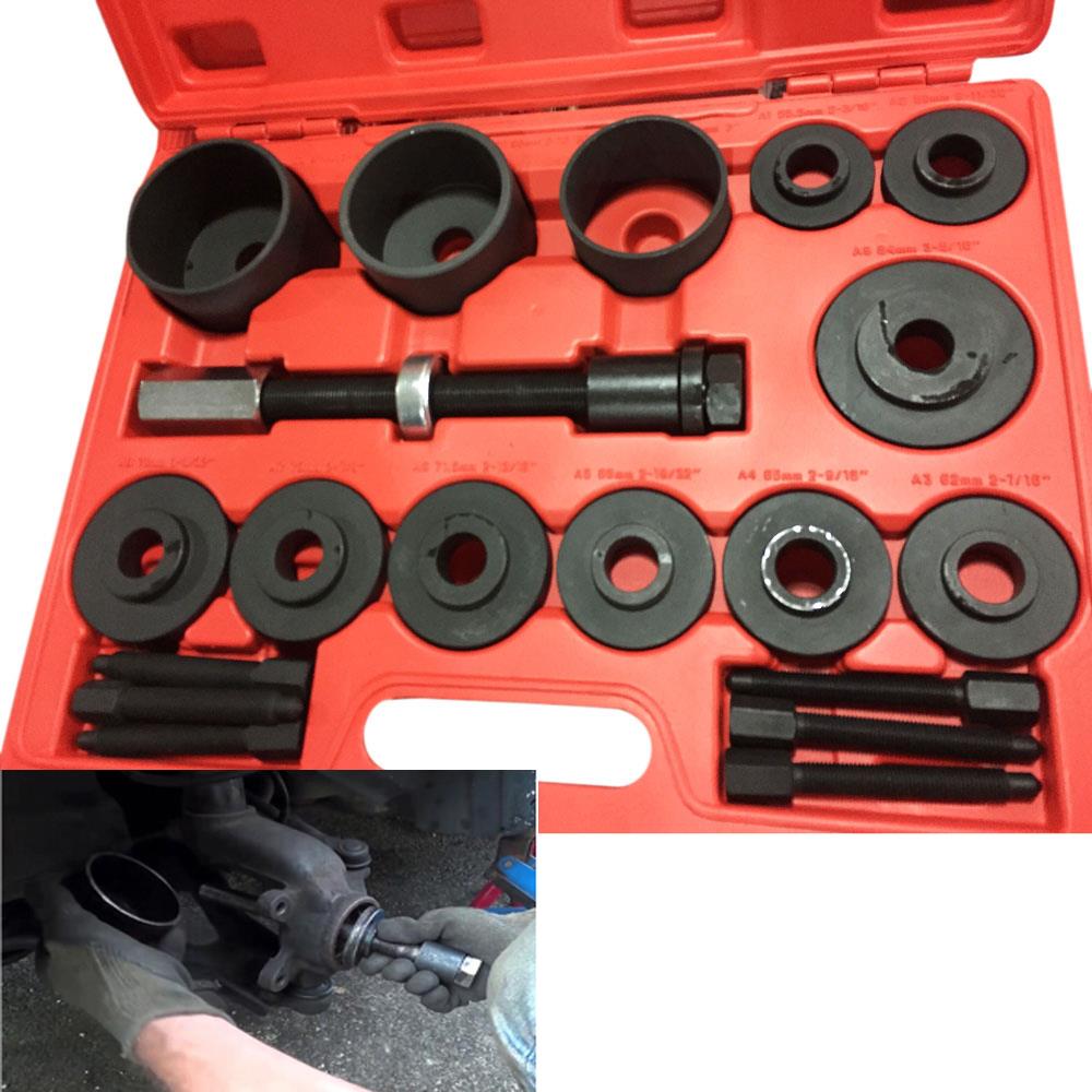 19pcs Master Set Front Wheel Hub Drive Bearing Removal Install Service