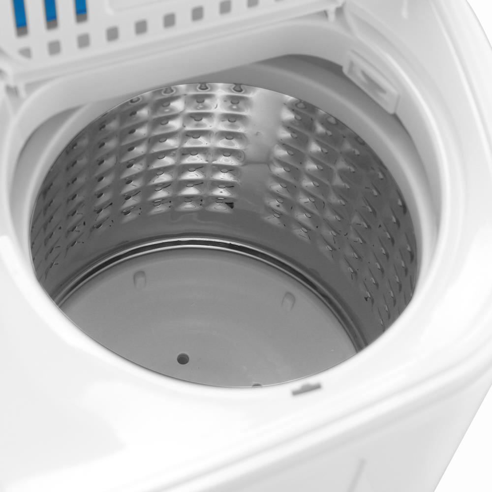 Mini Washing Machine Compact Twin Tub Washer Spin Dryer 13 LBS Dorm