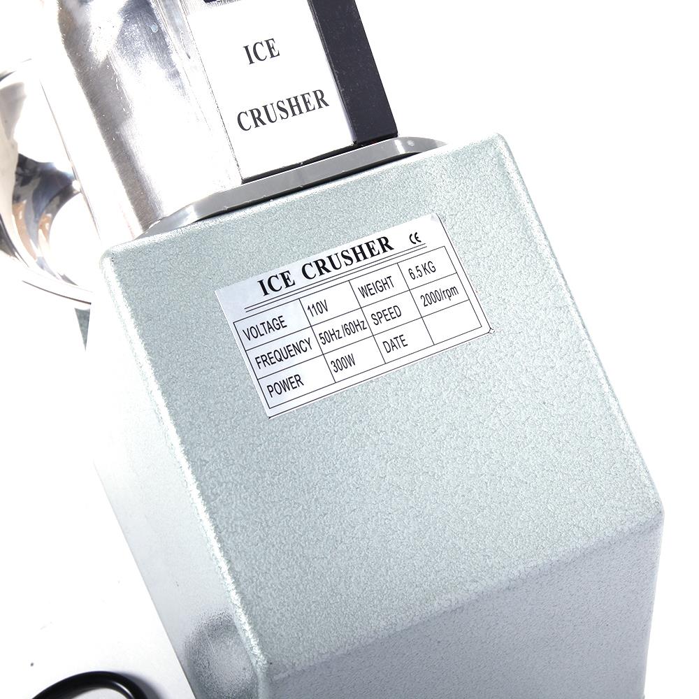 Ice Shaver Machine Snow Cone Maker Electric Crusher Shaving Summer Cool 110V NEW