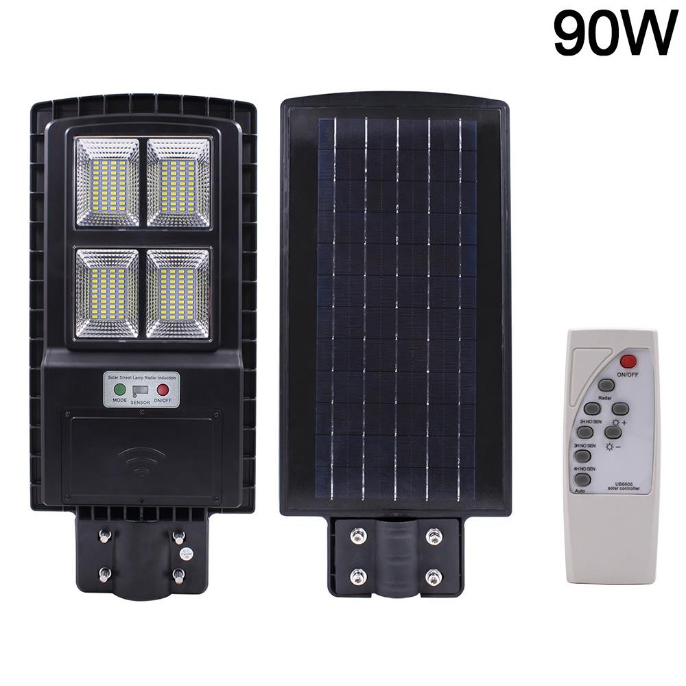 3600W 966 LED PIR Motion Sensor Solar Street Light Outdoor Wall Lamp+Remote