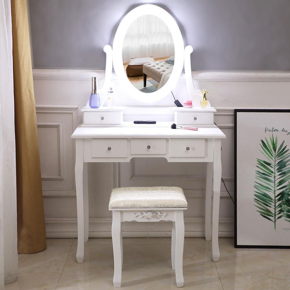 light mirror desk