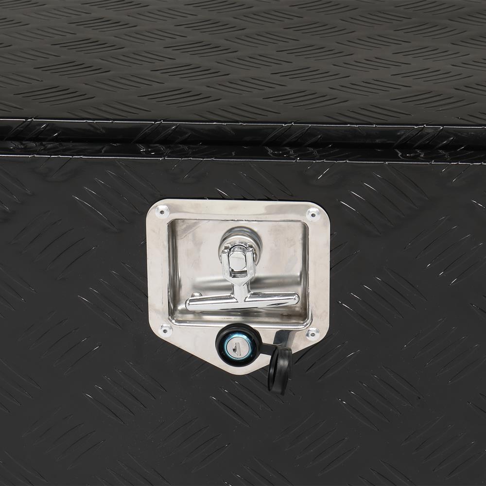 thumbnail image 2 of GPI 36x18x18 Aluminum Underbody Tool Box For Truck, Trailer, RV - Silver - Lockable Storage - 1 Year Warranty 2 of 4