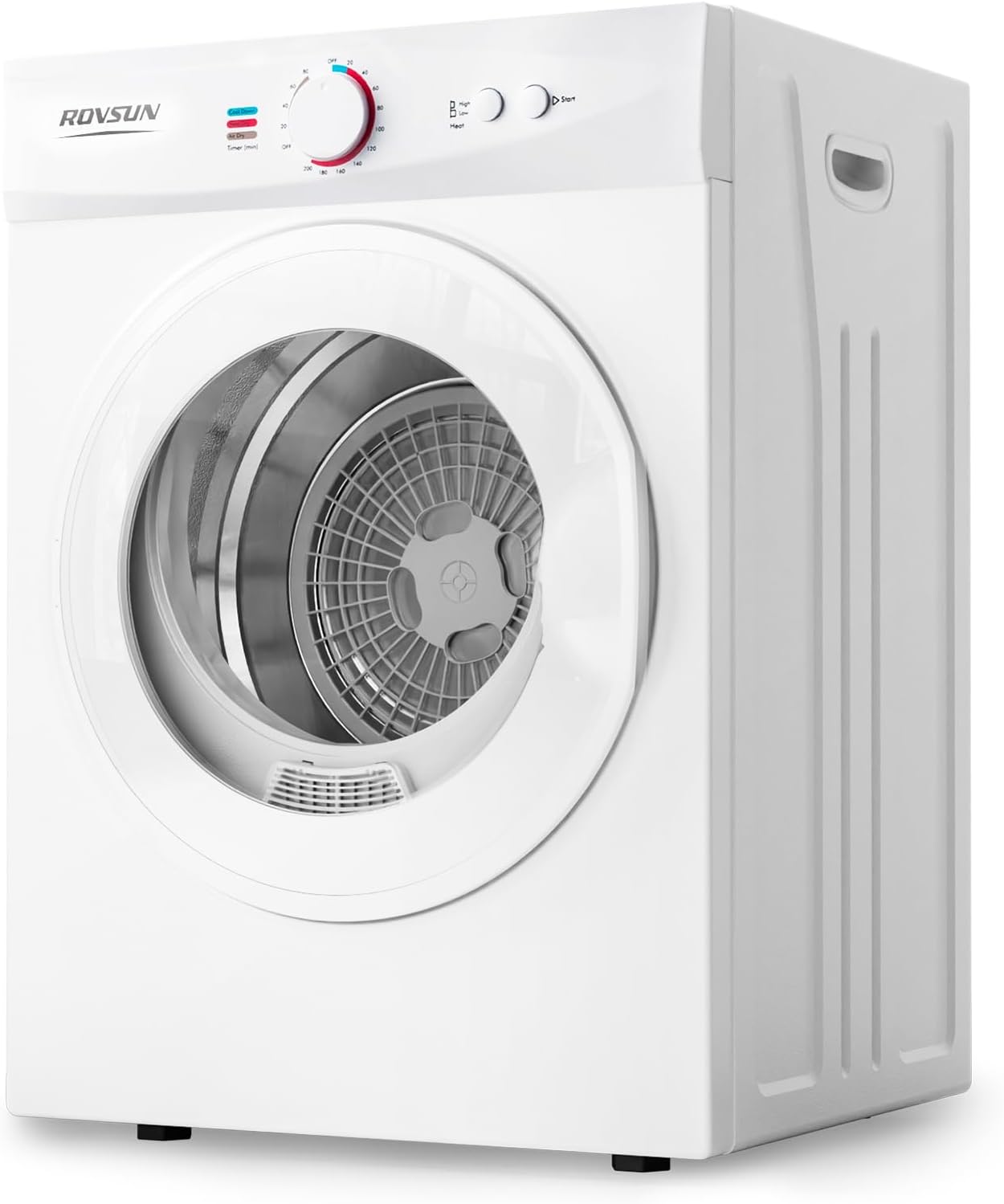1.8 Cu.Ft Portable Clothes Dryer Front Load Dryer Machine, Compact