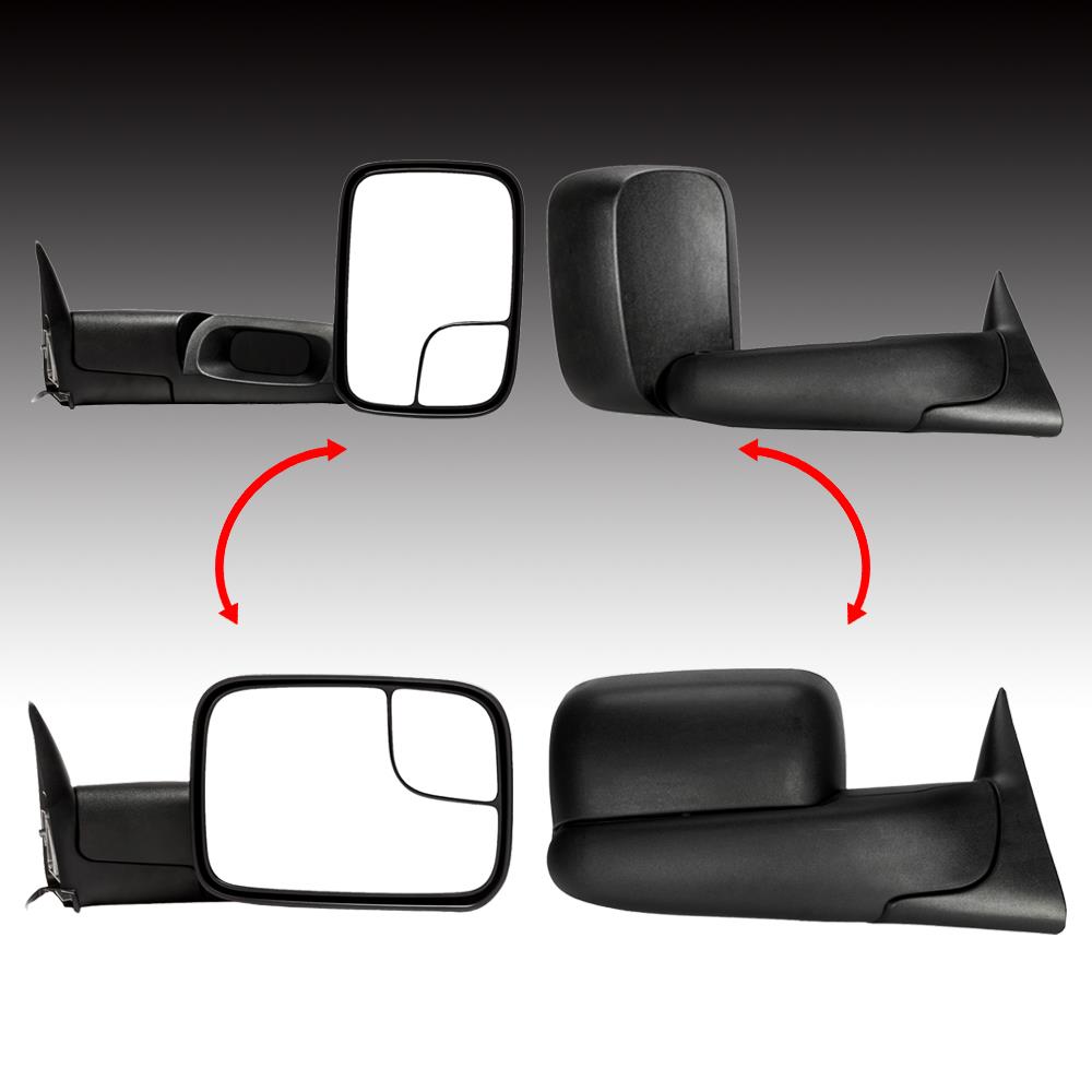 Tow Flip Up Power Mirrors Pair For 19941997 Dodge RAM 1500 9497 2500/3500 eBay Tow Flip Up Power Mirrors Pair For 19941997 Dodge RAM 1500 9497 2500/3500 eBay