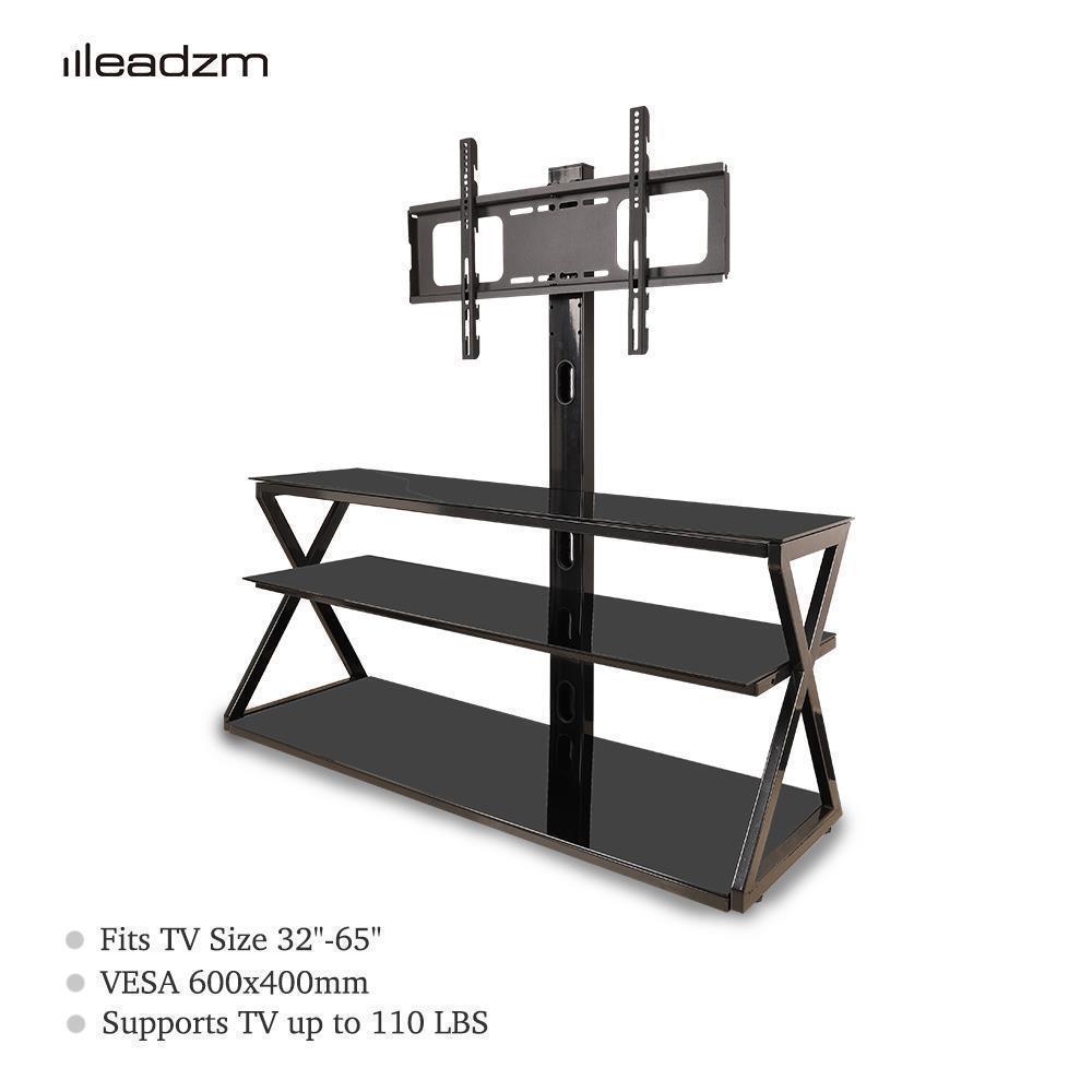 3in1 Floor TV Stand with Swivel Mount for 3265 inch LED LCD Flat