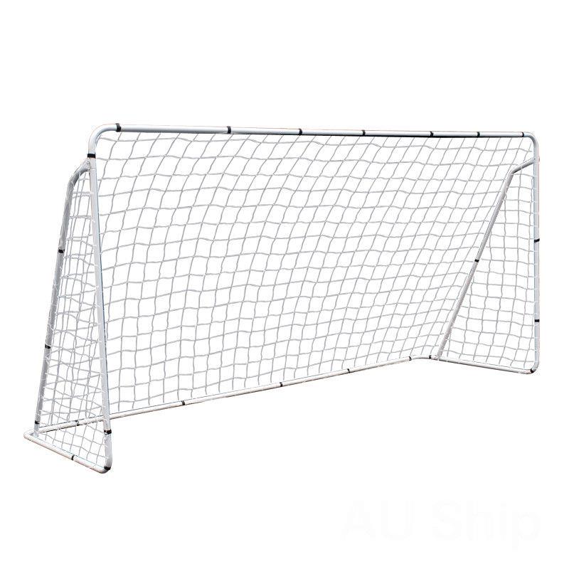 12 X 6 Portable Soccer Goal Net Steel Post Frame Backyard Football Training Set EBay