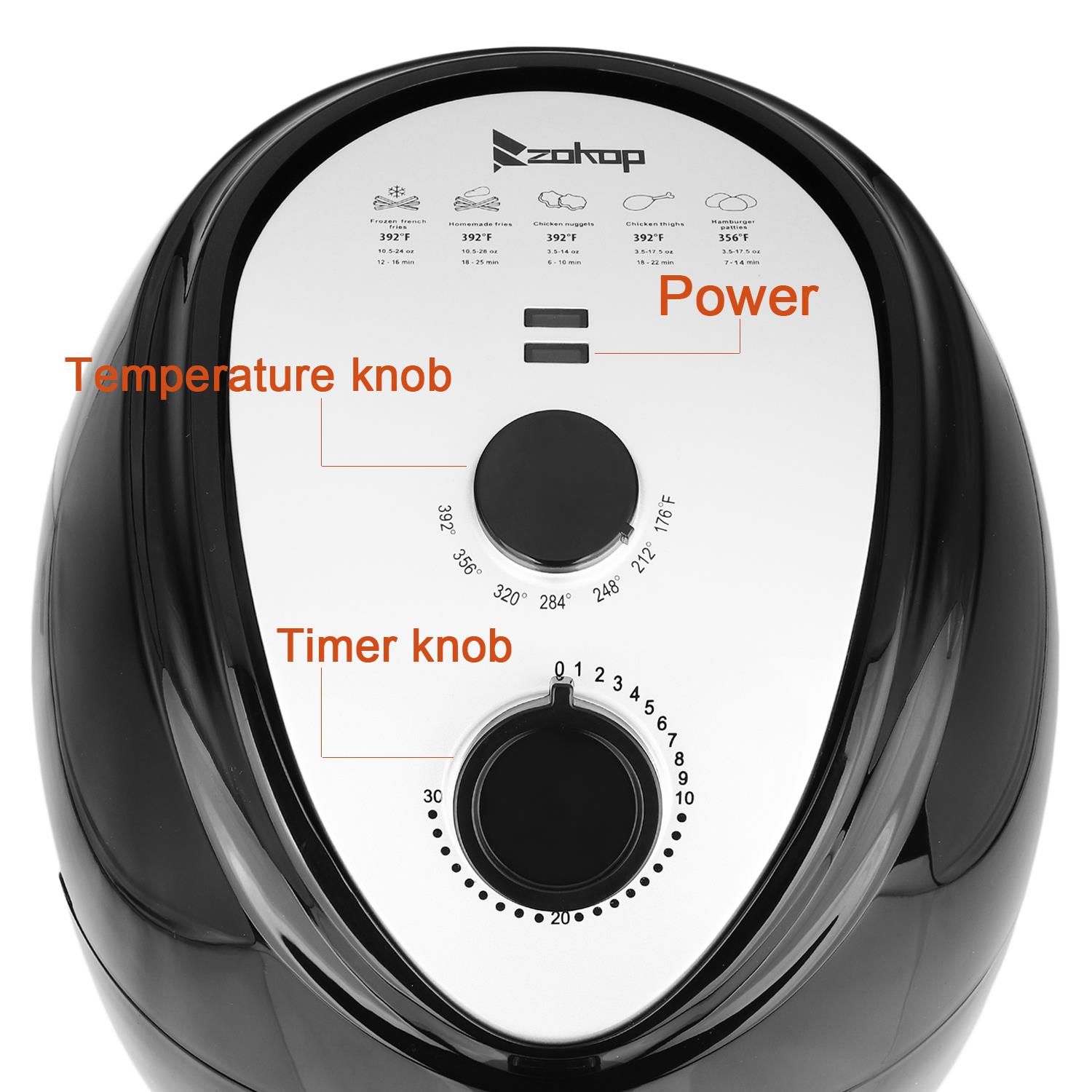 tower air fryer replacement timer dial