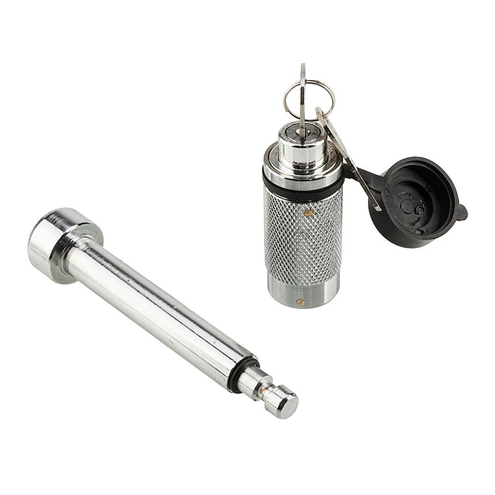 New 2pcs Set Hitch Pin Lock 5 8 Steel Dual Receiver Lock For Class II