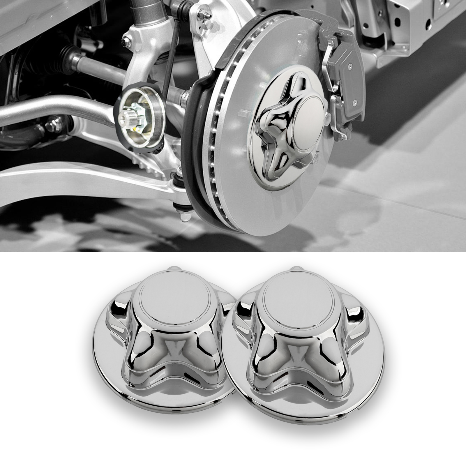 4pcs Hub Wheel Center Caps For 1997 1998 1999 2000 Ford F-150