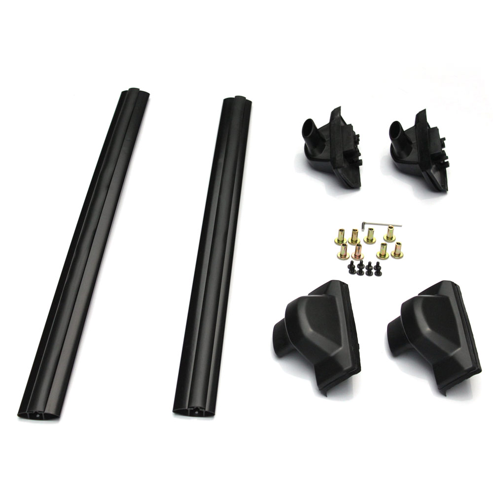 Roof Box VDPFL580 580L Glossy Black + Rapid Roof Bars Compatible With - View #6