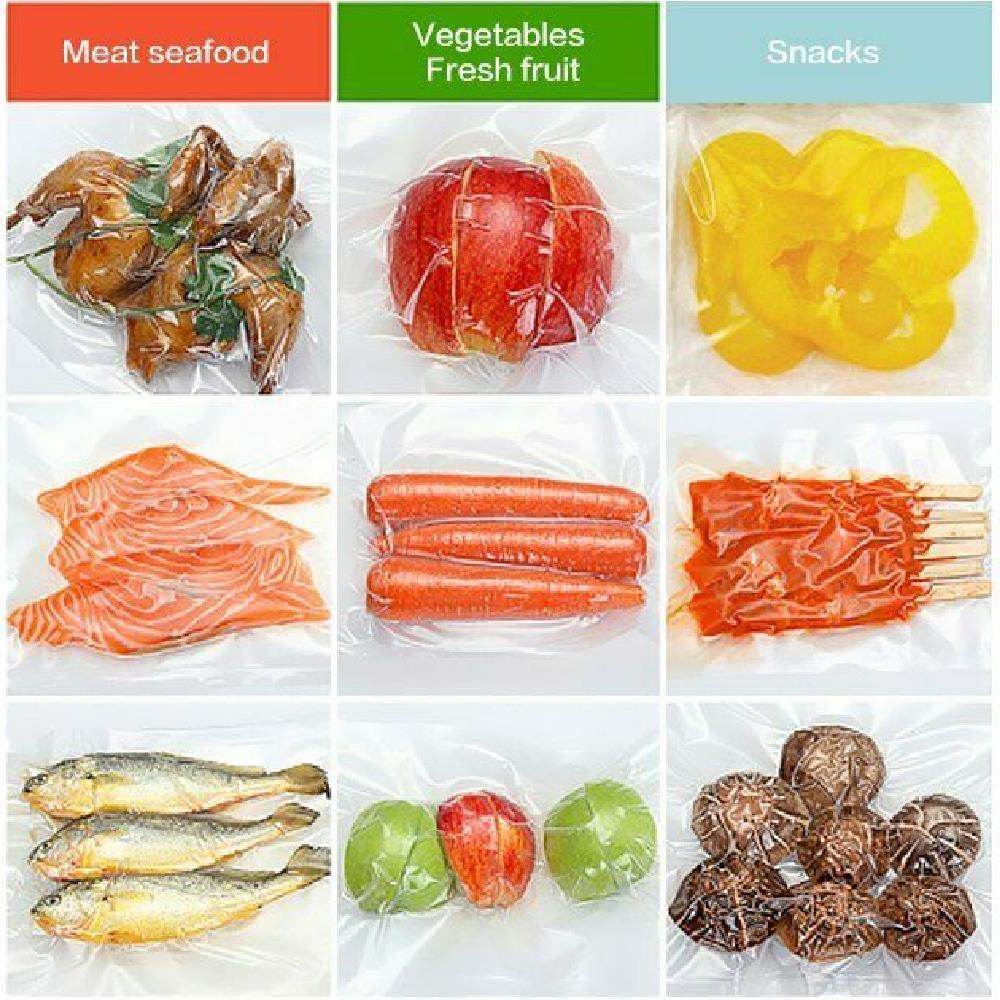 200 Quart 8x12 Food Vacuum Bag for FoodSaver Universal Vacuum Sealer