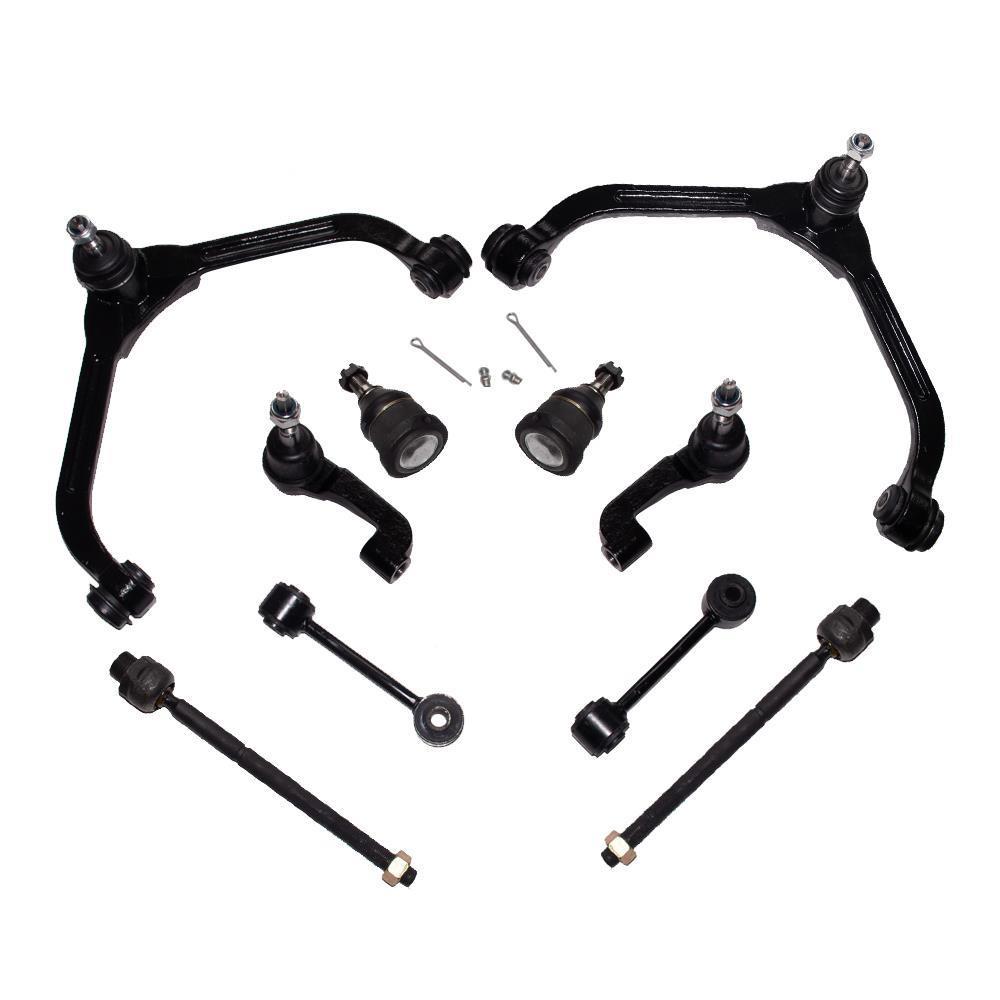 10PC Front Upper Control Arms Suspension Kit For 2002 2003 2004 Jeep