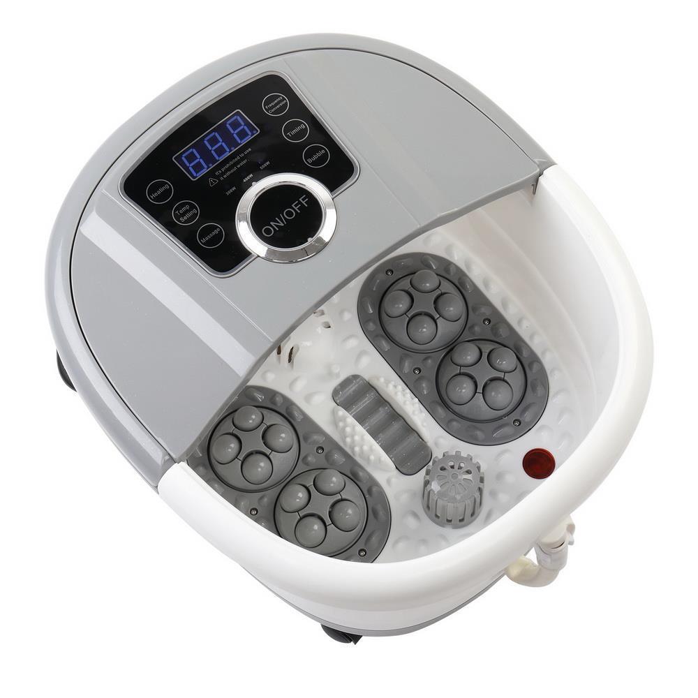 Foot Pedicure Hydrotherapy Spa Bath Bubbles Rolling Massage Digital