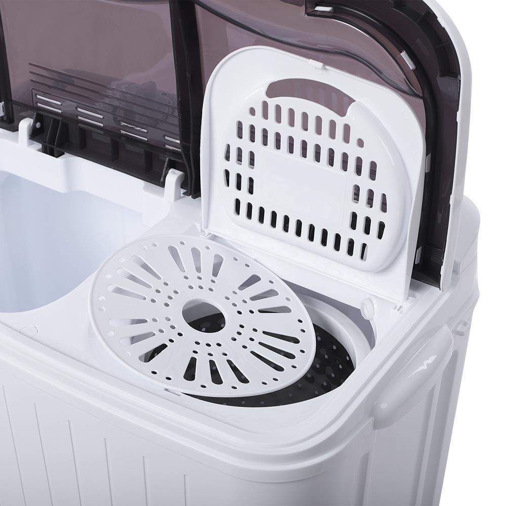 Zokop Portable Washing Machine with Draining Pump Laundry Washer