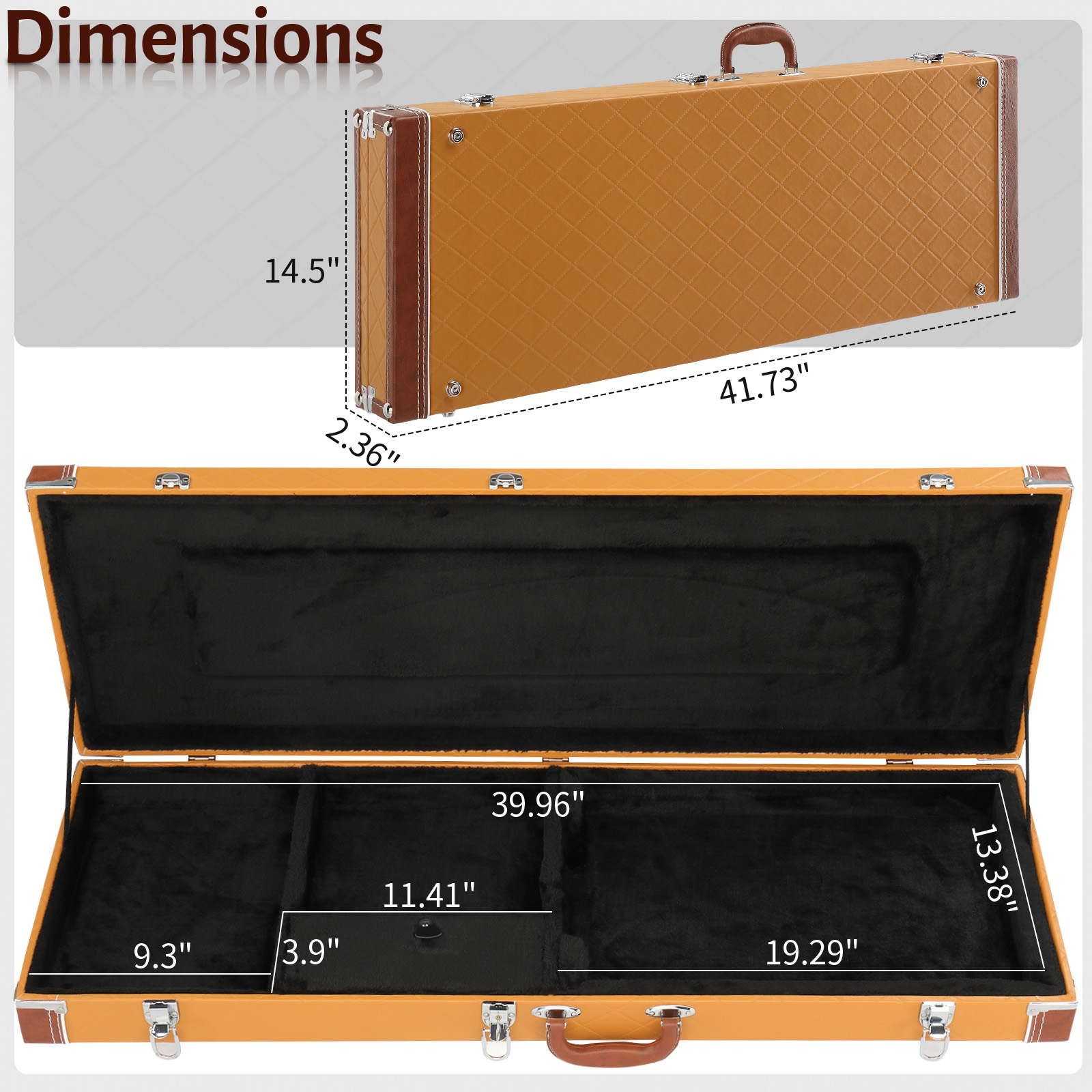 Standard Electric Guitar Bag Dimensions