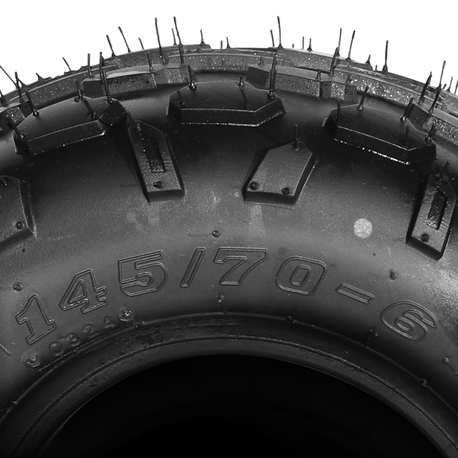 Two 145/70-6 ATV Go Kart Tires All Terrain 4 Ply 145x70-6 Tubeless