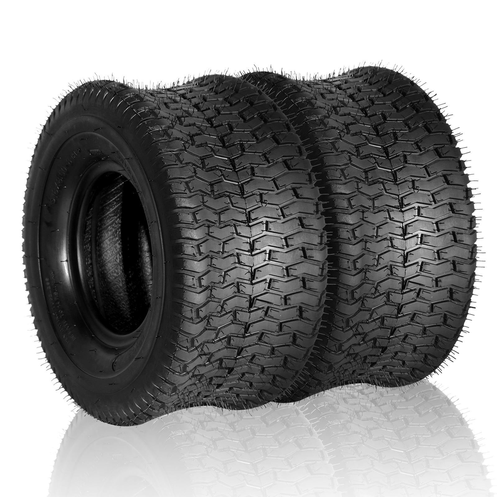 Two 18x8.50-8 18x8.5-8 18x8.5x8 4PR Lawn Mower Golf Cart Turf