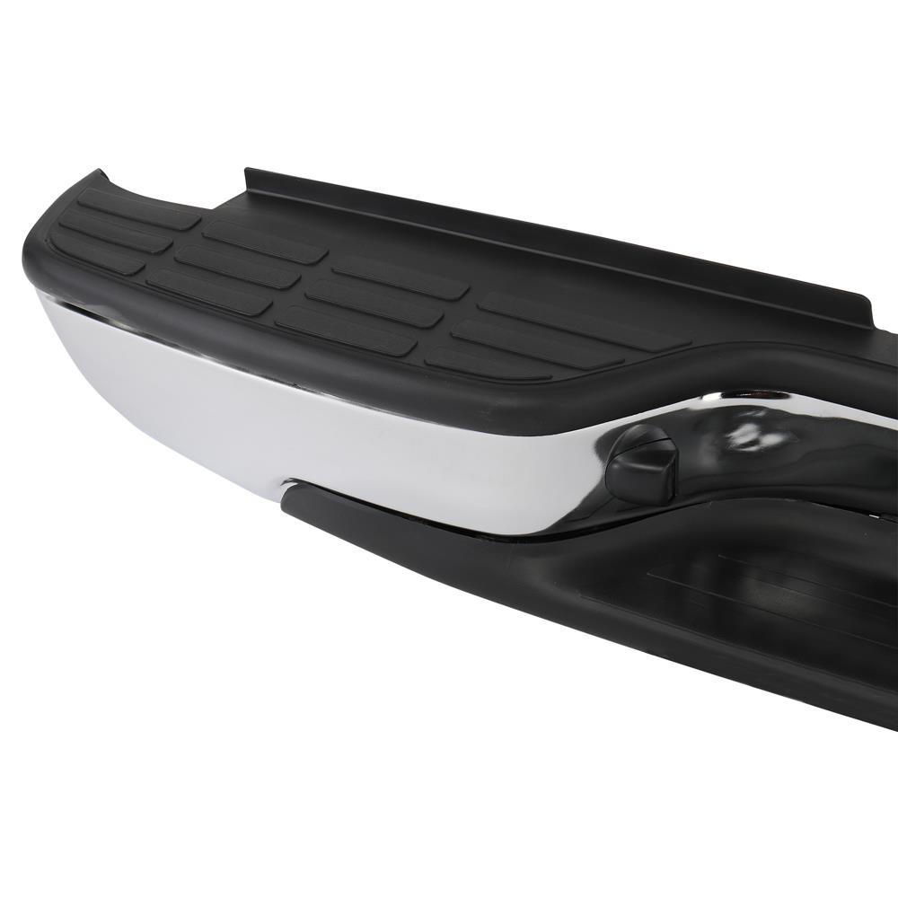 Complete Chrome Steel Rear Step Bumper fit Chevrolet Silverado Sierra