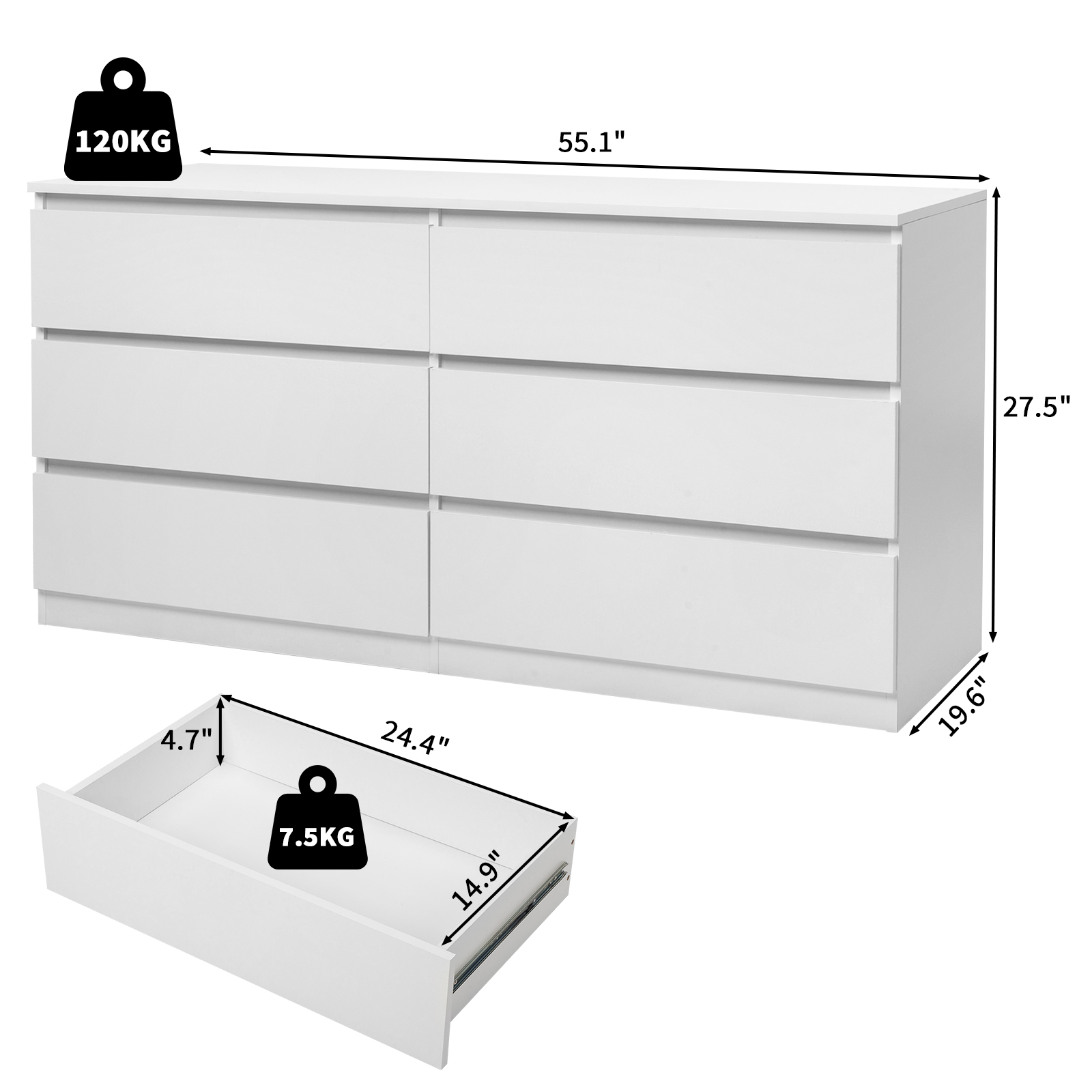 chinese dress ladies Haven 6-Drawer Dresser – Plank+Beam