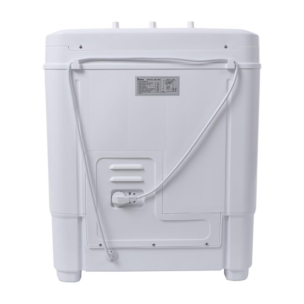 Compact Twin Tub Washing Machine 14.3 Lbs Portable Washer Wash and