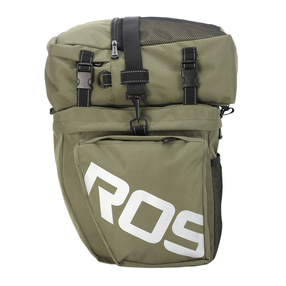 Roswheel 14892 3 in 1 Multifunction Bike Bicycle Rear Rack Panniers Back Seat Ca