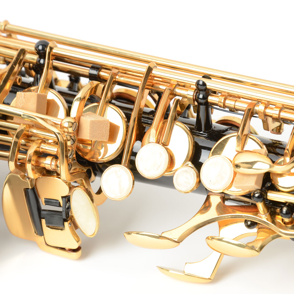 Professional Brass Band Eb E-flat Alto Saxophone Sax Black w