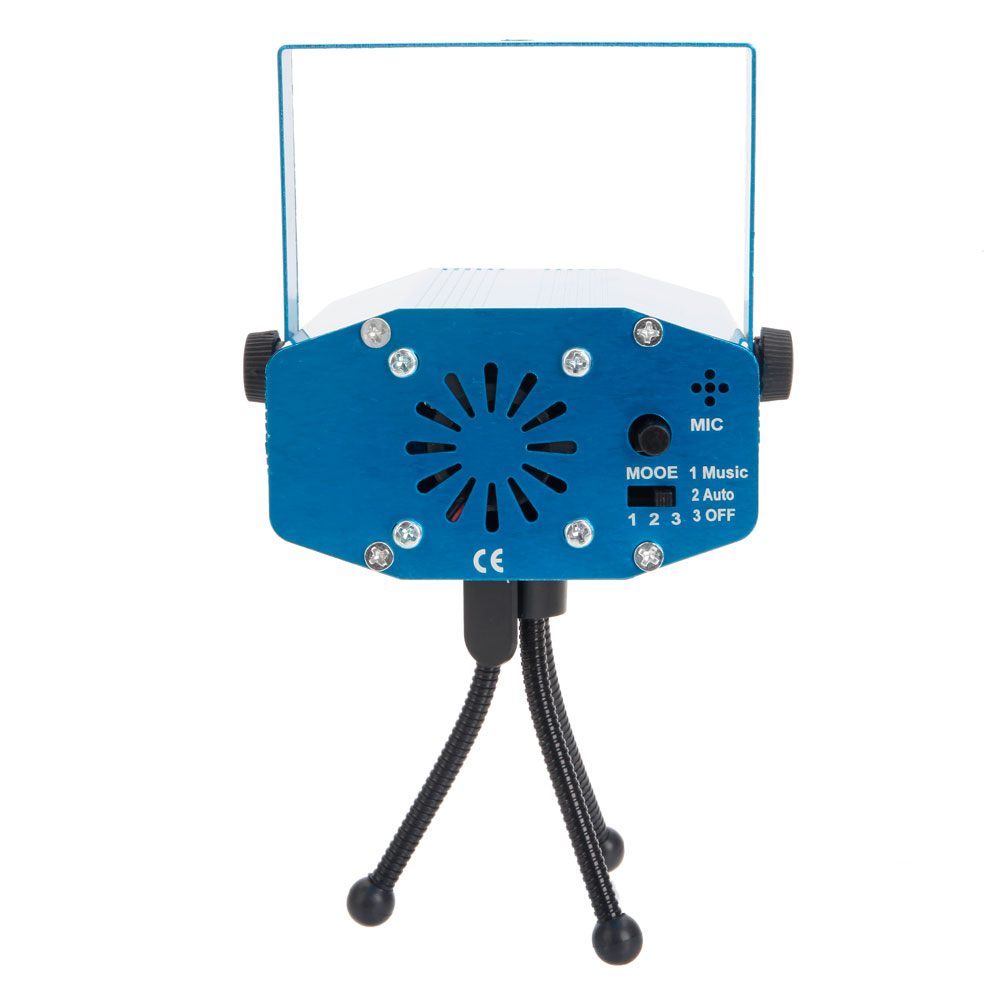 New 9W 3RGB LED R&G Ripple Effect Stage laser Projector Light Show