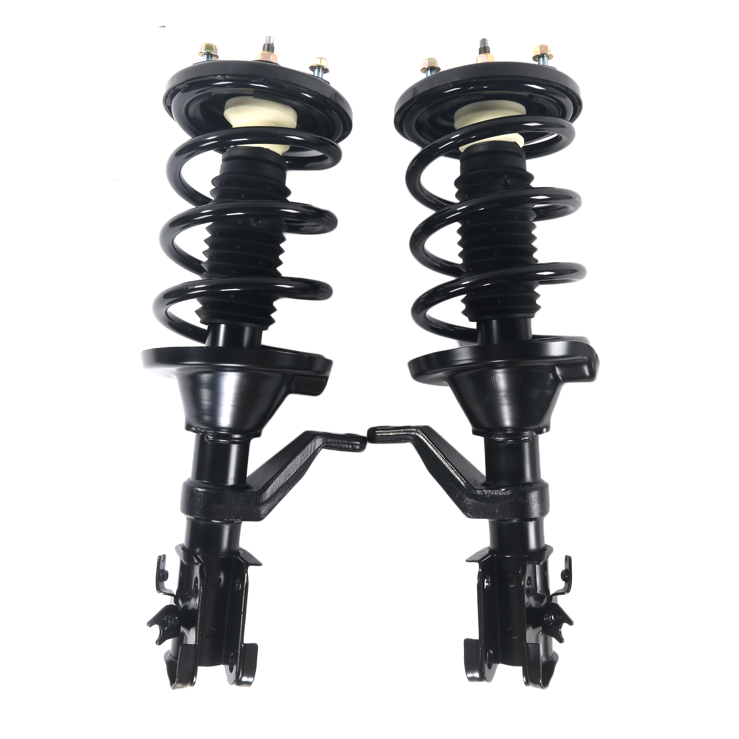 Pair Front Complete Struts Shocks Spring Assembly For 20032011 Honda