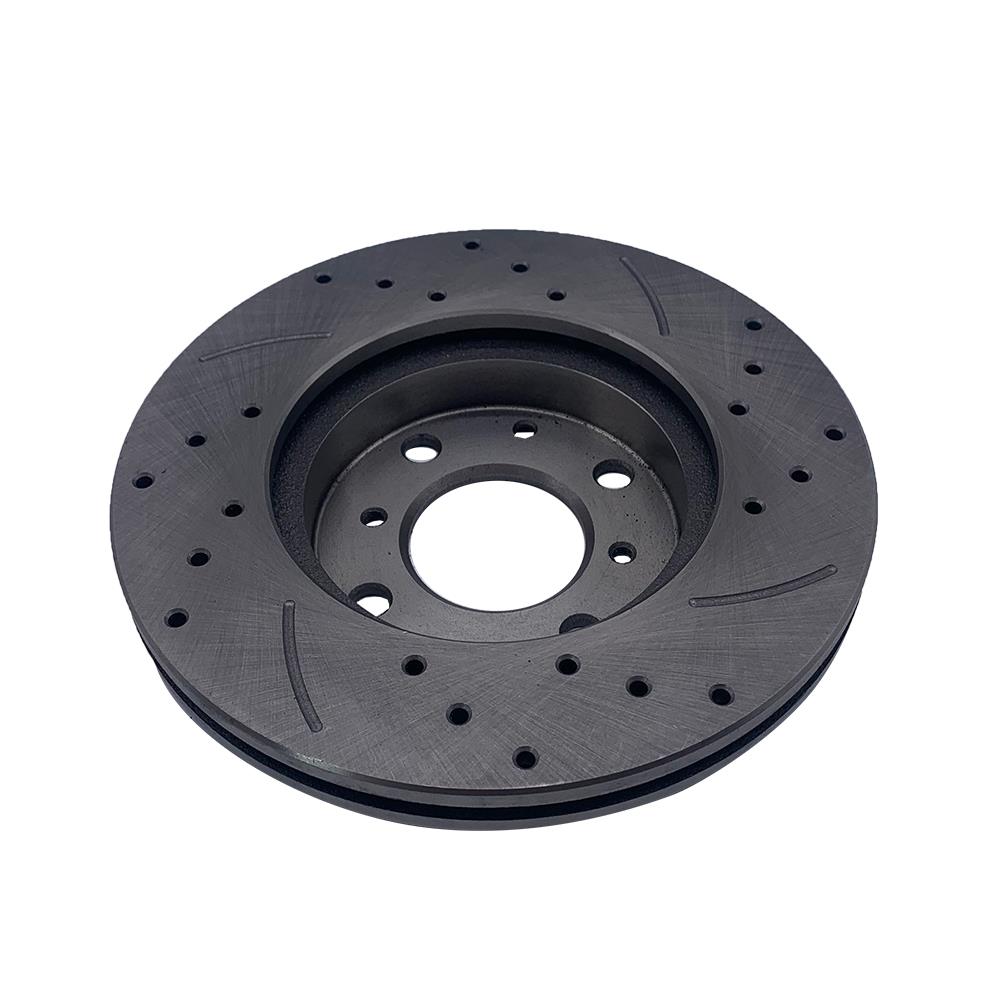 Platinum Hart CERAMIC Pads 2846 FRONT+REAR KIT *DRILL /& SLOT* Brake Rotors