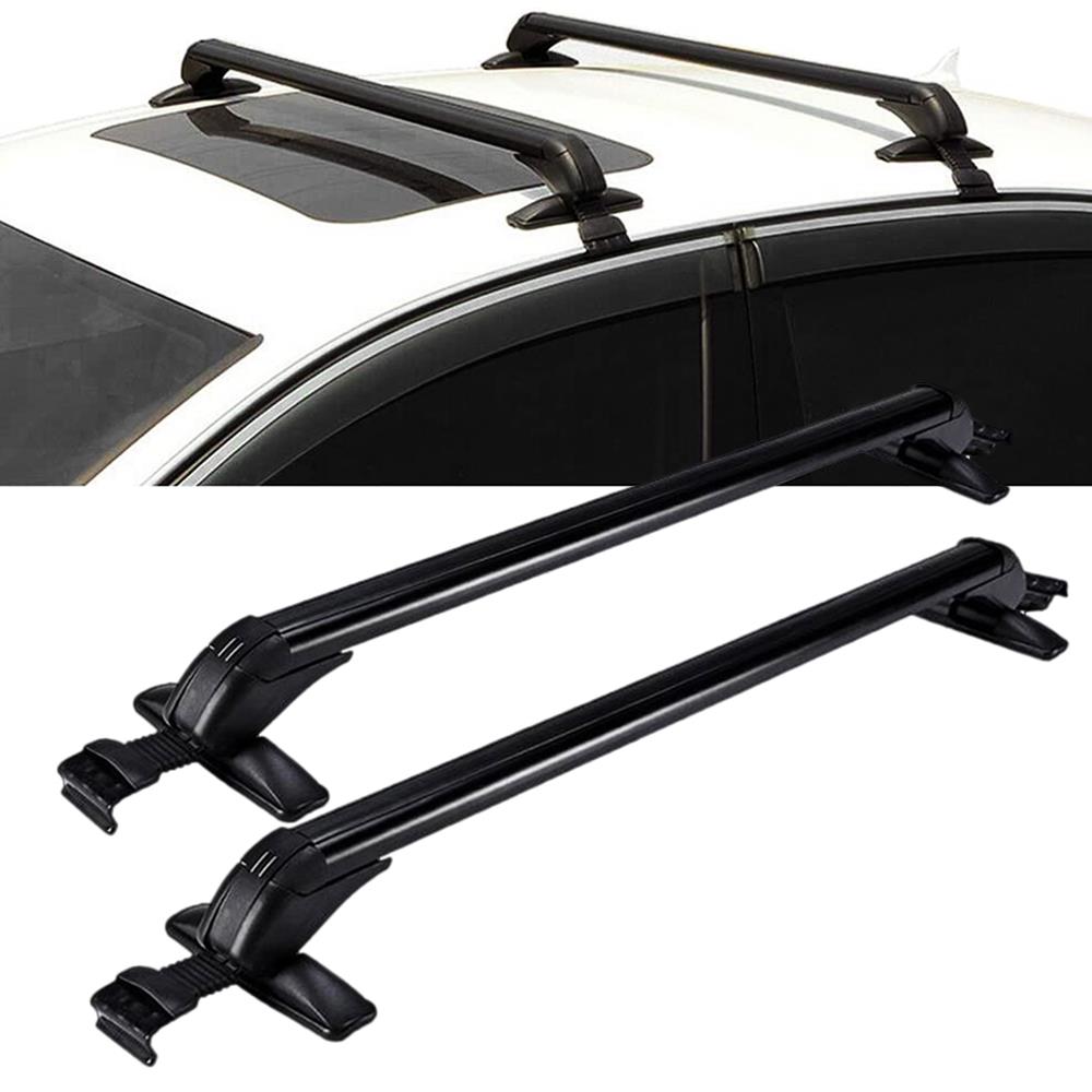 Universal Car Top Roof Rack Cross Bar 43.3" Luggage Carrier Adjustable